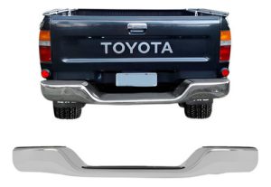 Parachoque Pickup Hilux Srv 1992 A 2004 Cromado Completo