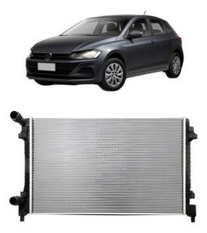Radiador Polo 2018 A 2022 Com Ar Manual