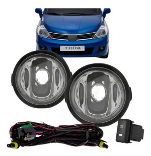Kit Farol Auxiliar Tiida 2007 2008 2009 2010 2011