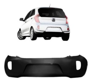 Envolvente Traseiro Picanto 2012 2013 2014  2015 Preto Liso