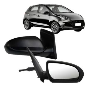 Par Retrovisor C/ Controle Capa Texturizada Hb20 2020 A 2022