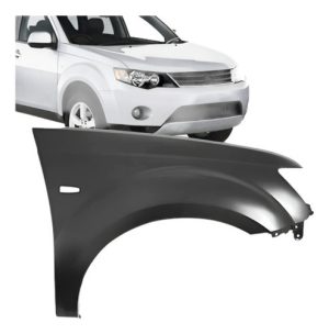 Paralama Outlander 2007 2008 2009 Com Furo Para Pisca Direi