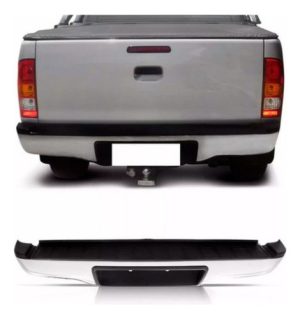 Parachoque Hilux Srv 2005 A 2013 Cromado Completo