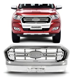 Grade Radiador Ranger 2017 A 2019 Modelo 2020 Cromado