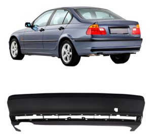Parachoque Para Bmw Serie 3 1999 2000 2001 Preto