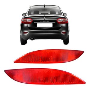 Par Refletor Parachoque Traseiro Fluence 2010 Até 2016