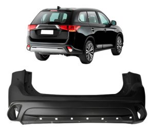 Parachoque Para Mitsubishi Outlander 2016 2017 2018 Preto