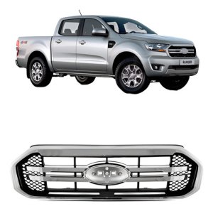 Grade Radiador Cinza/preta Ranger S/nome Ranger 2020 A 2023